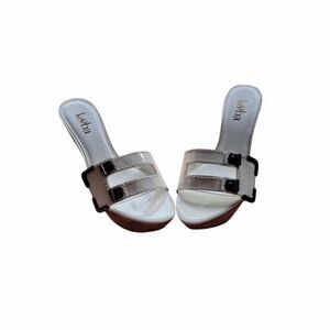 COPY - Kooba Mila Wedge Slides. Size 8.